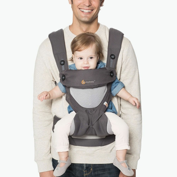 gray ergo baby carrier
